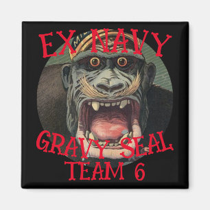 Aimant Ex Navy Elephant Seal TEAM 6