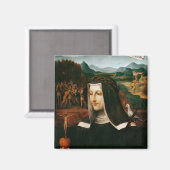 Aimant Ex Voto dédié à Sainte Catherine de Sienne (Recto/Verso)