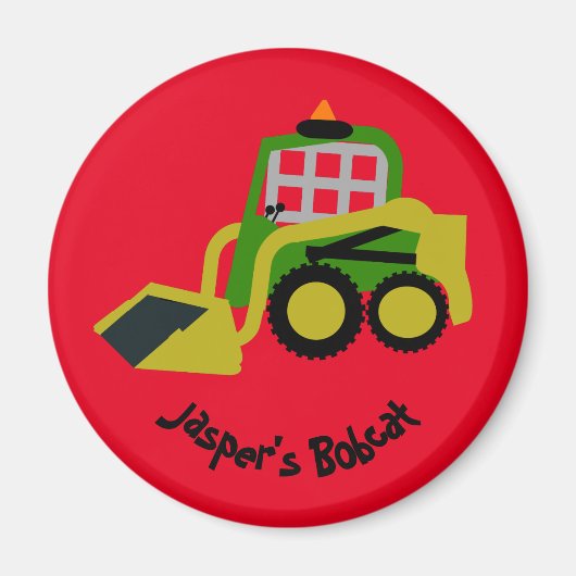 Aimant Excavateur Bobcat (Devant)