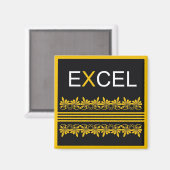 Aimant Excel - Un Devis Word Pour Motivation (Recto/Verso)