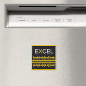 Aimant Excel - Un Devis Word Pour Motivation (In Situ (Lave-vaisselle))