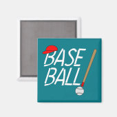 Aimant Exclamation de baseball (Recto/Verso)