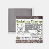 Aimant Excursions Backstrap Chasse à l'orignal sous-marin (Recto/Verso)