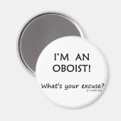 Aimant Excusez Oboist (Recto/Verso)