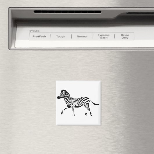 Aimant Exécution de Zebra (In Situ (Lave-vaisselle))