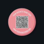 Aimant Exemple d'aimant de code QR avec du texte personna<br><div class="desc">Concevez votre propre aimant avec votre code QR et votre texte personnalisé Professionnel Nom professionnel Site Web Promotionnel Société Magnets / Cadeau - Ajouter votre code QR - Image ou logo / Nom - Société / Site Web ou E-mail ou téléphone - Coordonnées / Adresse - Redimensionner et déplacer ou...</div>