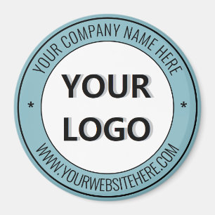 Aimant Exemple d'aimant promotionnel avec logo personnali