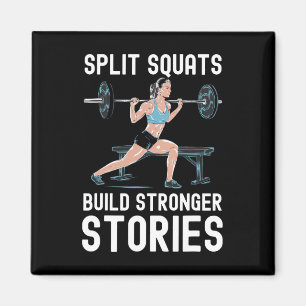 Aimant Exercice de squat bulgare musculation fitness