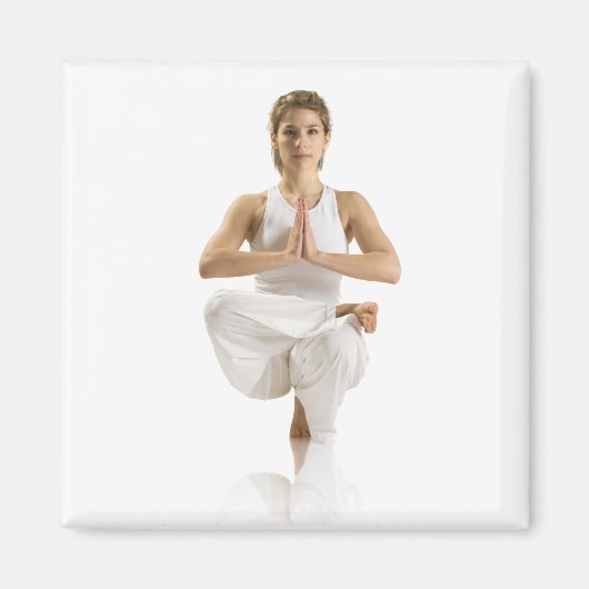 Aimant Exercice de yoga (Devant)