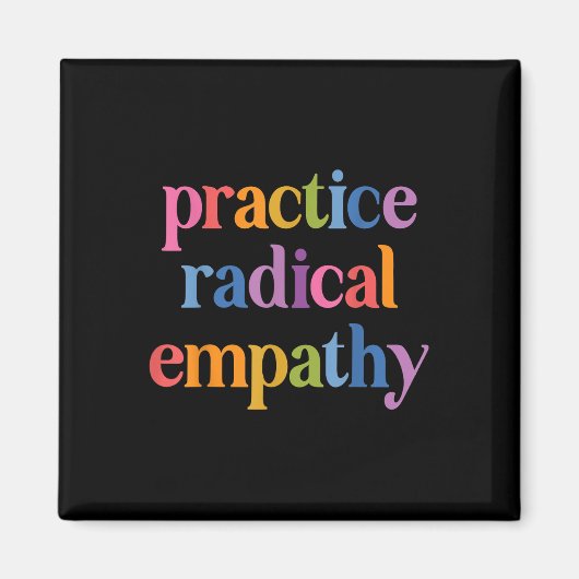 Aimant Exercice d'empathie radicale (Devant)