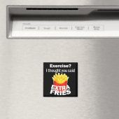 Aimant Exercice Je pensais que vous avez dit frites suppl (In Situ (Lave-vaisselle))