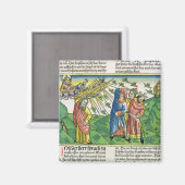 Aimant Exode 10:1-20 Les sept fléaux de l'Égypte : la pla (Recto/Verso)