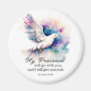 Aimant Exode 33:14 Ma présence ira avec vous la Bible