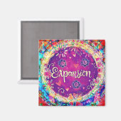 Aimant Expansion Plutôt amusant Floral Moderne Inspirivé