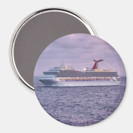 Aimant Expédition en violet (Recto/Verso)