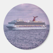 Aimant Expédition en violet (Devant)