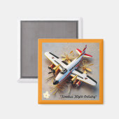 Aimant "Expérience de vol de luxe" (Recto/Verso)