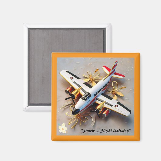 Aimant "Expérience de vol de luxe" (Recto/Verso)