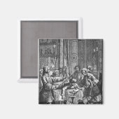 Aimant Expérience électrique faite sur un homme (Recto/Verso)
