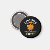 Aimant Expert certifié en nuggets de poulet (Recto/Verso)