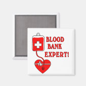 AIMANT EXPERT EN BANQUE SANGUINE (Recto/Verso)