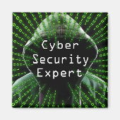 Aimant Expert en cybersécurité (Devant)