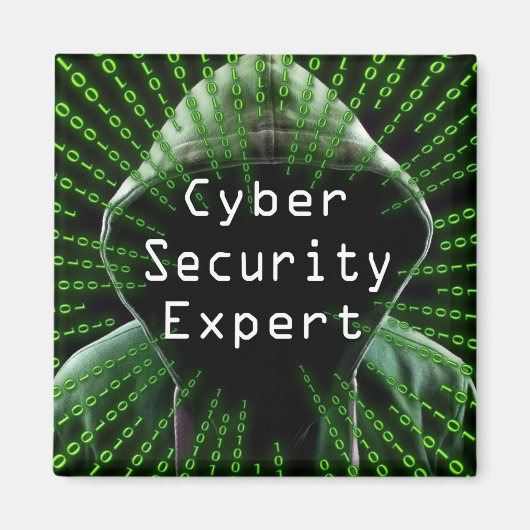 Aimant Expert en cybersécurité (Devant)