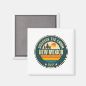 Aimant Explore New Mexico Designs For Every Lover  (Recto/Verso)