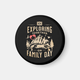 Aimant Explorer ensemble la journée en famille