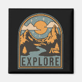 Aimant Explorer la conception de texte (Devant)