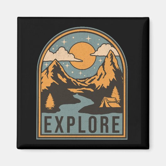 Aimant Explorer la conception de texte (Devant)