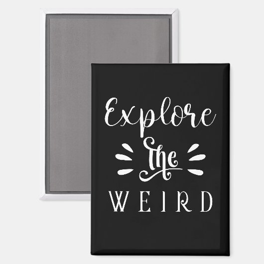 Aimant Explorer la conception de typographie de citation (Recto/Verso)