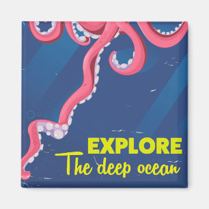 Aimant Explorer l'océan profond