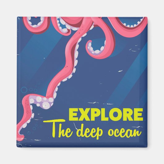 Aimant Explorer l'océan profond (Devant)