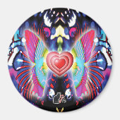 Aimant Explosion de feux d'artifice (Devant)