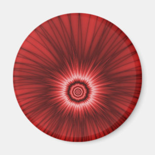 Aimant Explosion rouge magnétique