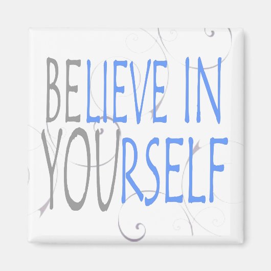 Aimant expression-croire en vous-même (Devant)