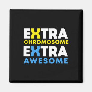 Aimant Extra Chromosome Extra Awesome Syndrome de Down Aw