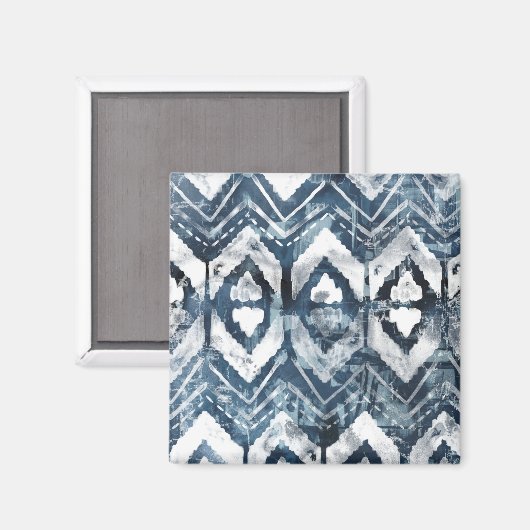 Aimant Extraction d'Indigo - Géométrique (Recto/Verso)