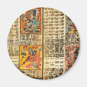 Aimant Extraits maya de codex de Dresde