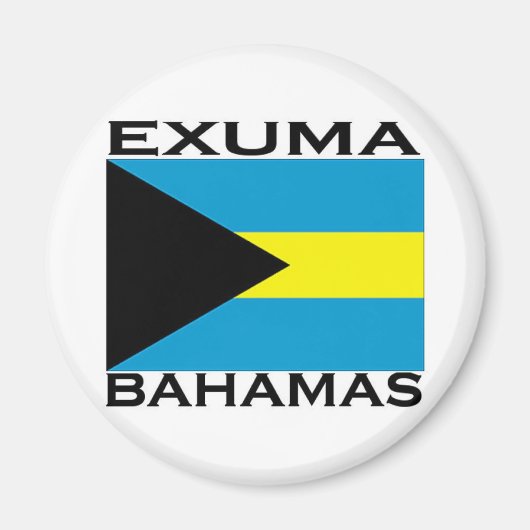 Aimant Exuma, Bahamas (Devant)