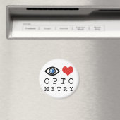 Aimant Eye Love Optométrie (In Situ (Lave-vaisselle))