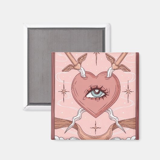 Aimant Eye of heart  (Recto/Verso)