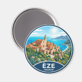Aimant Èze France (Recto/Verso)