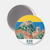 Aimant Èze France (Recto/Verso)