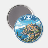 Aimant Èze, France France (Recto/Verso)