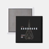 Aimant F-111 Aardvark (Recto/Verso)