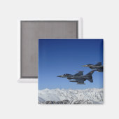 Aimant F-16 de l'armée de l'air américaine (Recto/Verso)