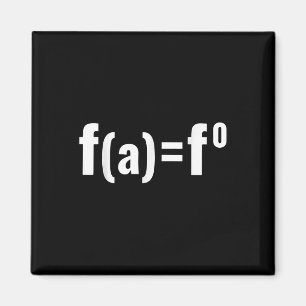 Aimant F(a)=f0 Équation mathématique - F.a.f.o Politique