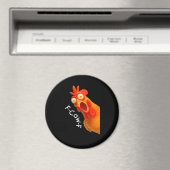 Aimant F-Caw-F Chicken Essential Classic Retro (In Situ (Lave-vaisselle))